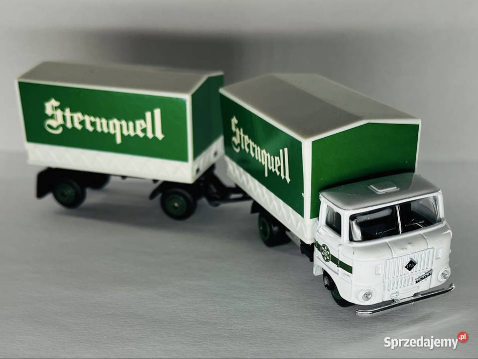 Kolekcjonerski zestaw ifa w 50 L plus przyczepa Modelarstwo