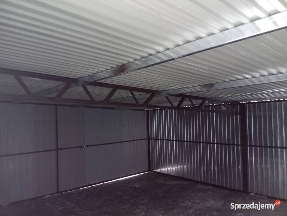 Garaże blaszane bramy garażowe skręcane Syców