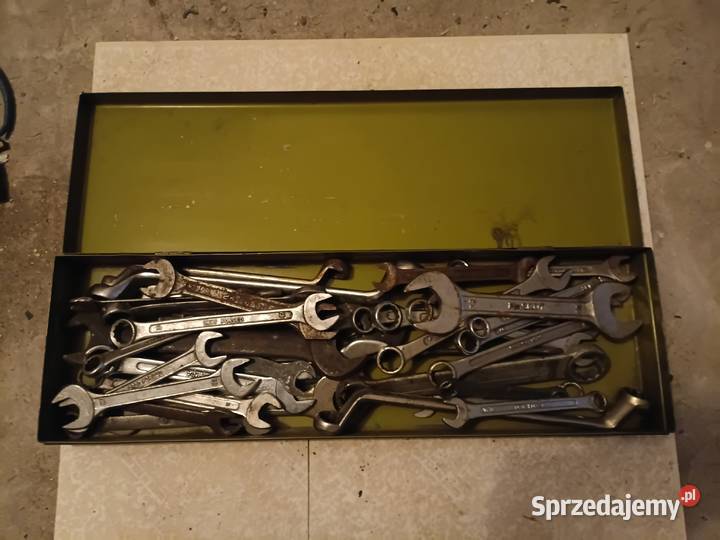 Stare klucze płaskie duży zestaw Chełm