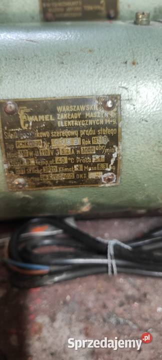 Silnik bocznikowo szeregowy prądu stałego