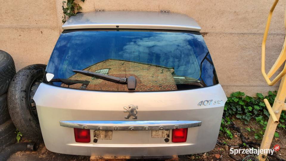 klapa bagażnika Peugeot 407sw 407 sw lak EZRC Dębno