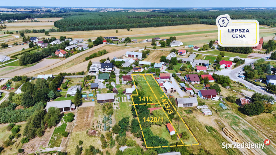 Dom drewniany z działką 3490m Olszewnica