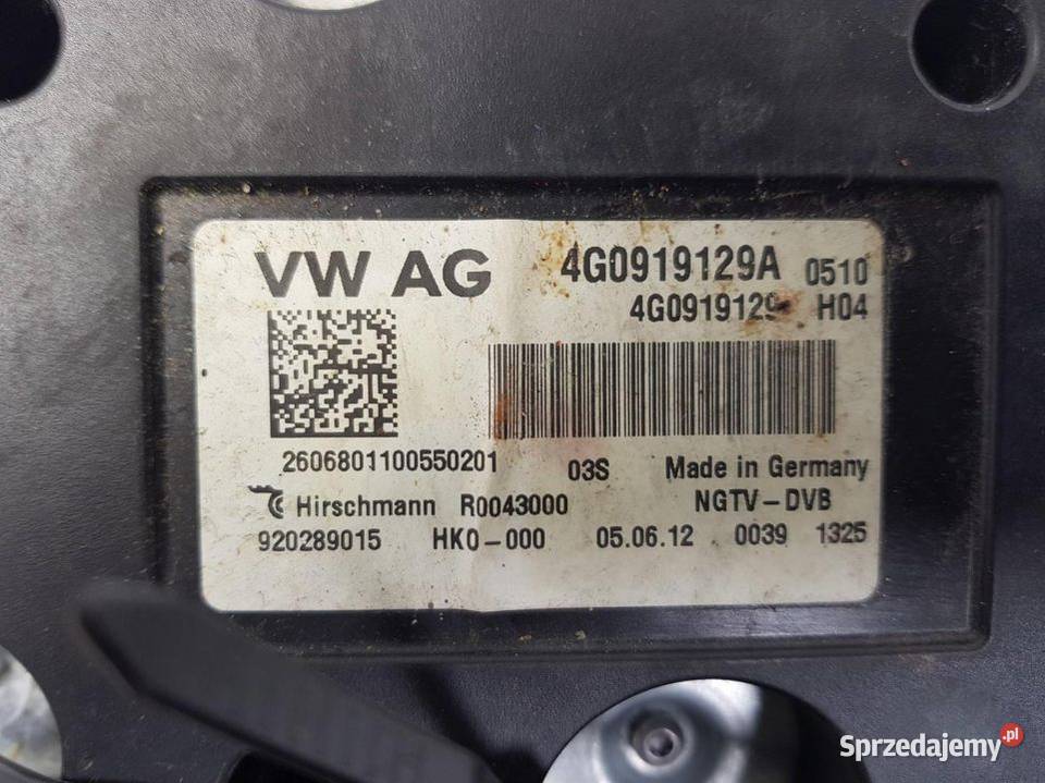 MODUŁ AUDI A6 C7 4G0919129A LEGAL Pozostałe Lipno sprzedam