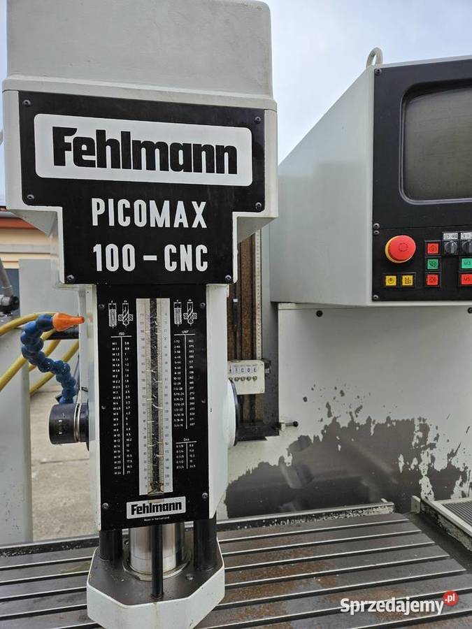 Frezarka Fehlmann Picomax 100CNC w złomu dolnośląskie Trzebień