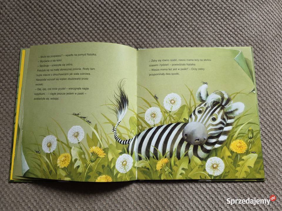O zebrze która chciała być w kwiatki ISBN 9788321343150 sprzedam