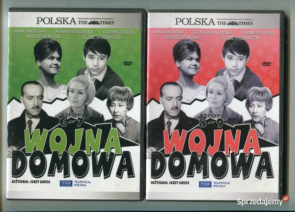 Wojna domowa odcinki 67 Wojna domowa odcinki 89 Filmy Szczecin sprzedam