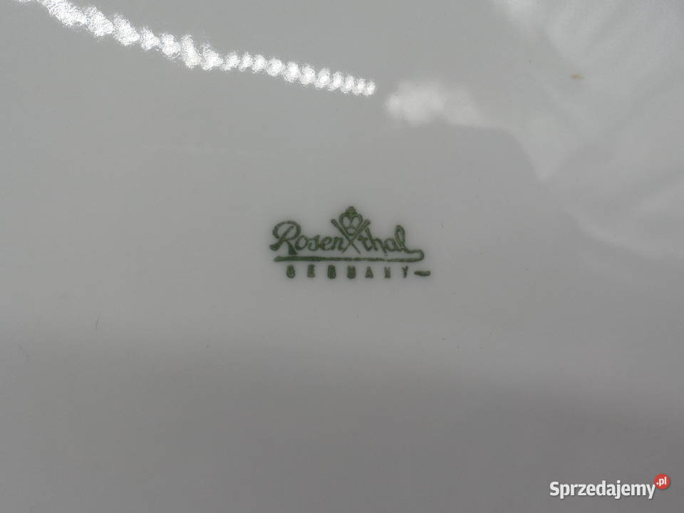 Zestaw 6x płytkie obiadowe Talerze Rosenthal Raszków
