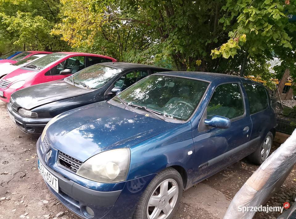 Renault Clio 15 DCI Rok produkcji 2002 Clio Wrocław