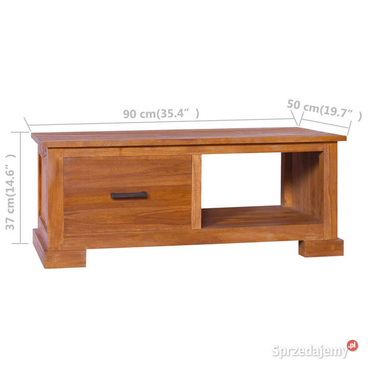Szafka pod TV 90 x 50 x 37 lite drewno tekowe mazowieckie Warszawa sprzedam