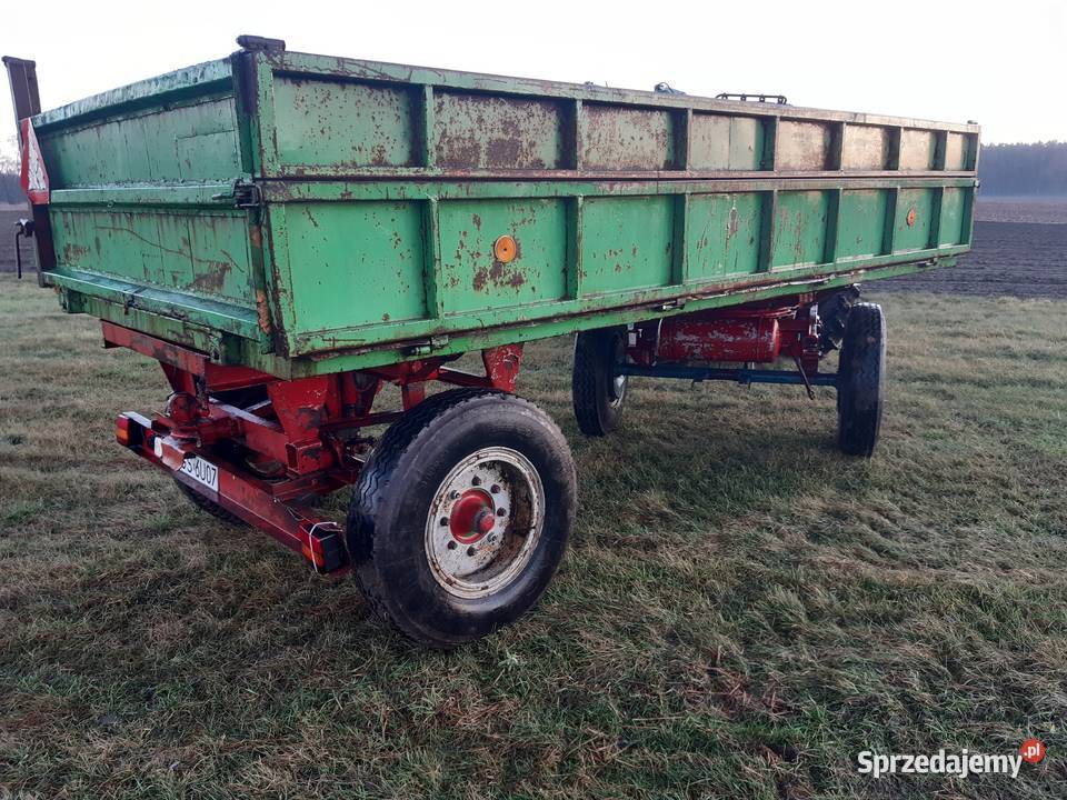 Przyczepa rolnicza wywrotka HL 6 HW 6011 nieuszkodzony mazowieckie