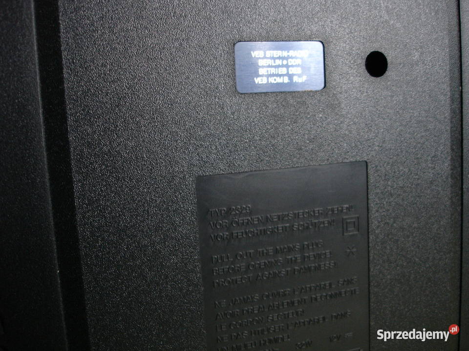 Radiomagnetofon RFT SKR 551 DDR Pozostałe Zielona Góra