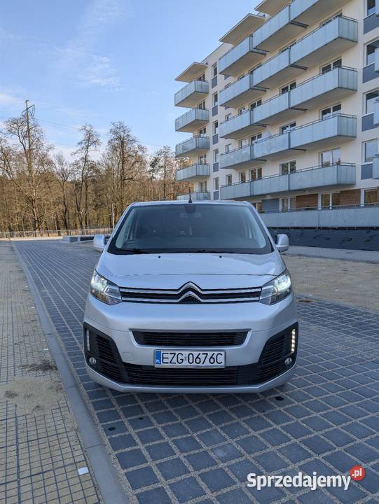 Citroen Jumpy III 20 Blue HDI 150 2018r EURO6 elektrochrom. lusterko wst. Zielona Góra sprzedam
