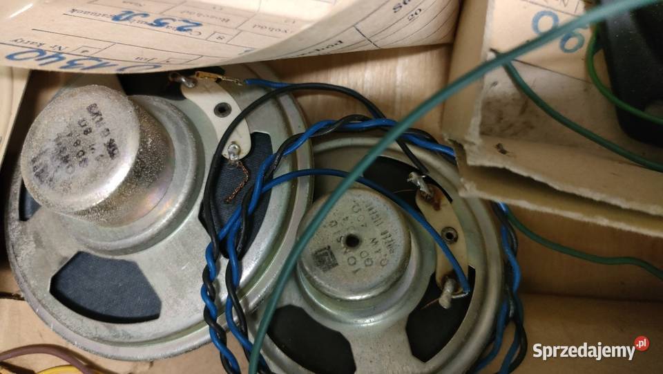 Głośniki UNITRA Tonsil GD 605 05 W 8ohm Szczecin sprzedam