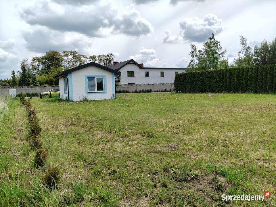 Sprzedam domek 35m2 z działką budowlaną 1000m2 Stare Gnatowice