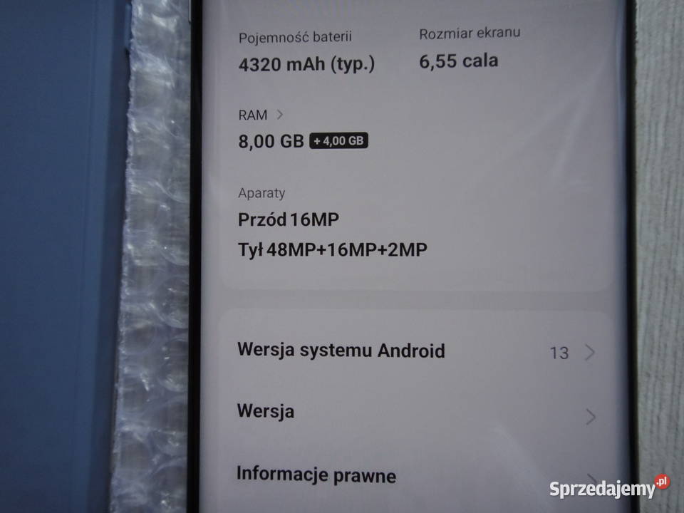 OnePlus 8 1288Gb małopolskie Kraków sprzedam