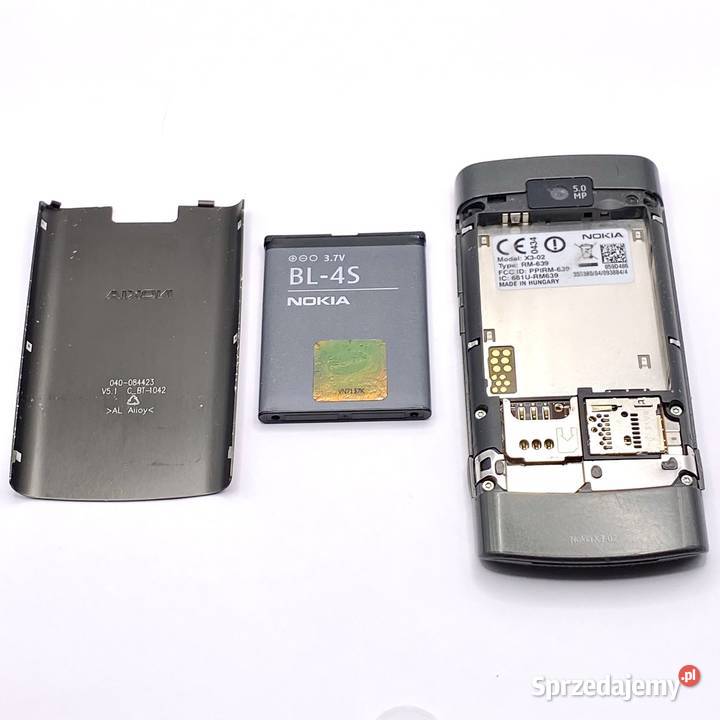 Telefonsmartfon Nokia X302 ciemnoszary ładowarka Warszawa