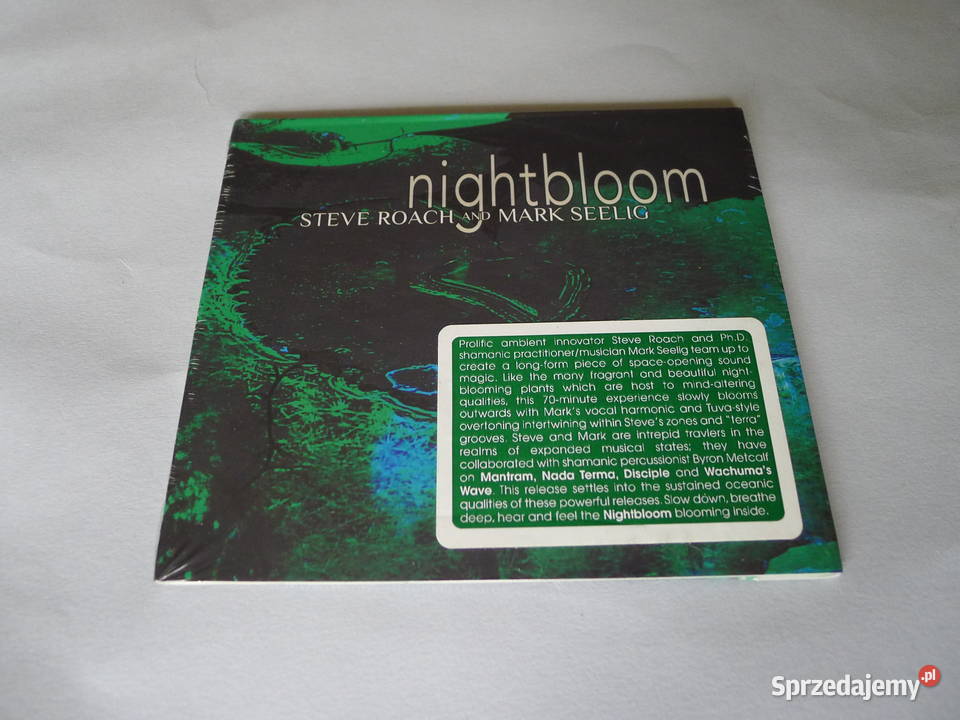 STEVE ROACH MARK SEELIG Nightbloom CD Robert Radom