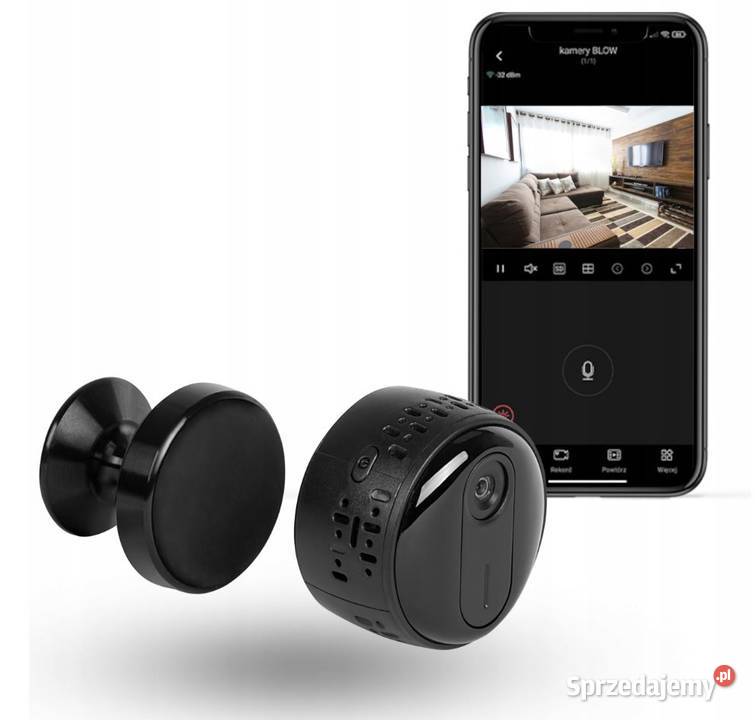 MINI KAMERA szpiegowska WIFI IP Wewnętrzna 2MP Białystok