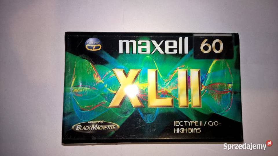 Magnetofon kasety nuwki oryginalne chrom metal Pozostałe Wrocław