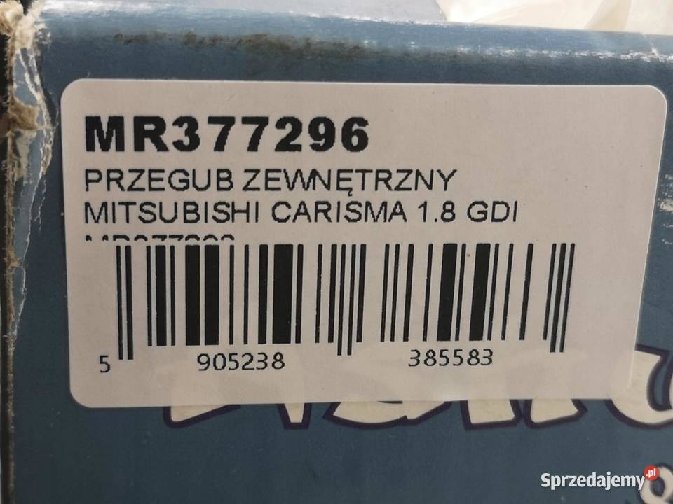 PRZEGUB ZEWNĘTRZNY MITSUBISHI CARISMA 18 GDI