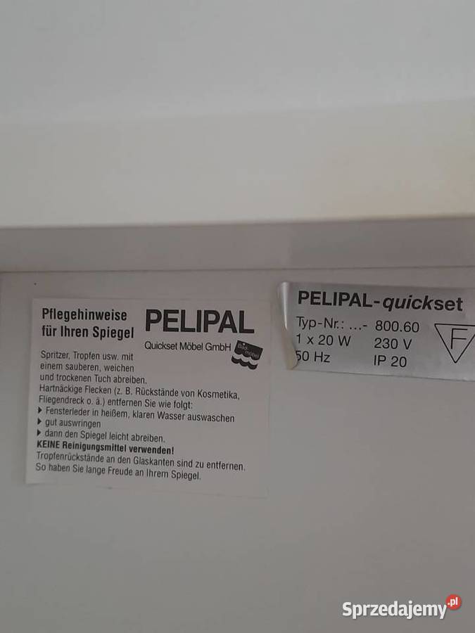 Wisząca szafka łazienkowa PELIPALGermany z Morąg