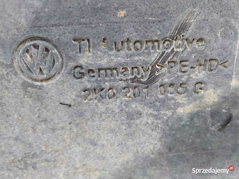 ZBIORNIK PALIWA BAK 20 TDI 2K0201085G VW