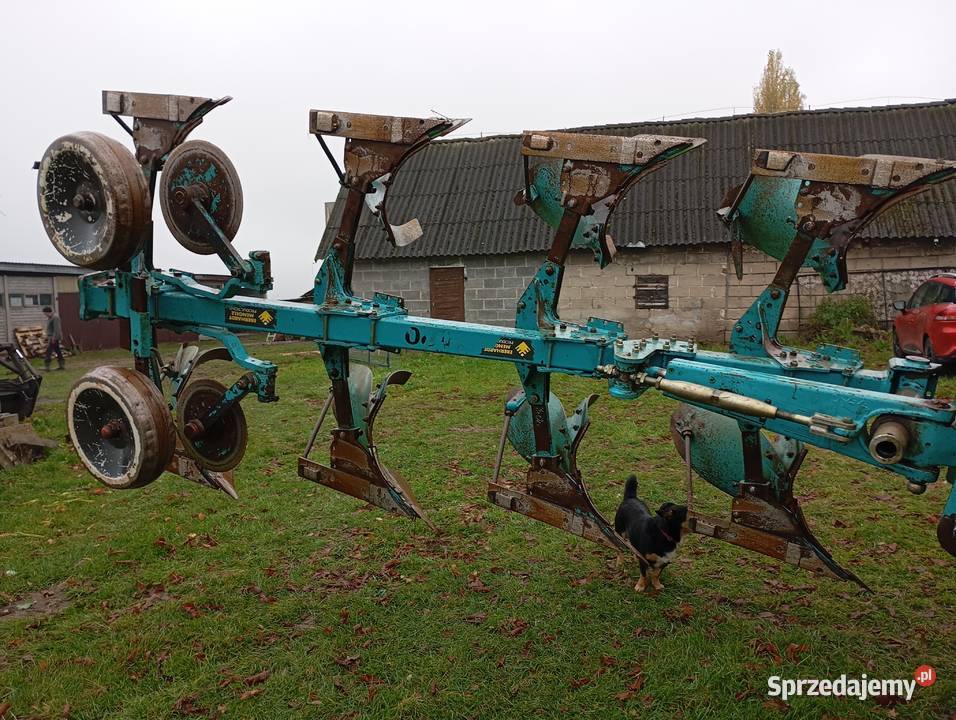 Pług obrotowy eberhard 4 Niechmirów