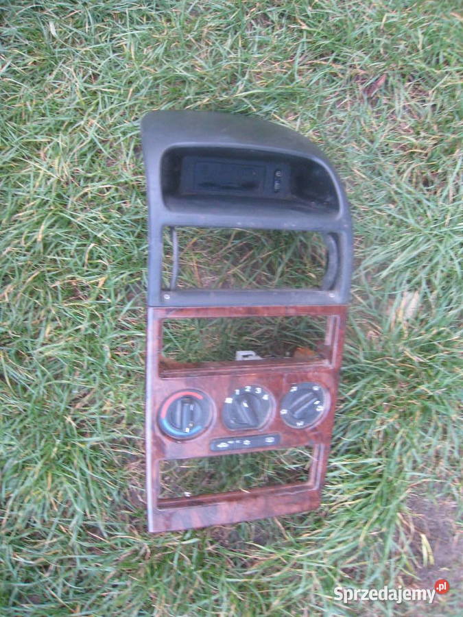Panel Centralny dekor drewno opel Astra II G Deski rozdzielcze, konsole