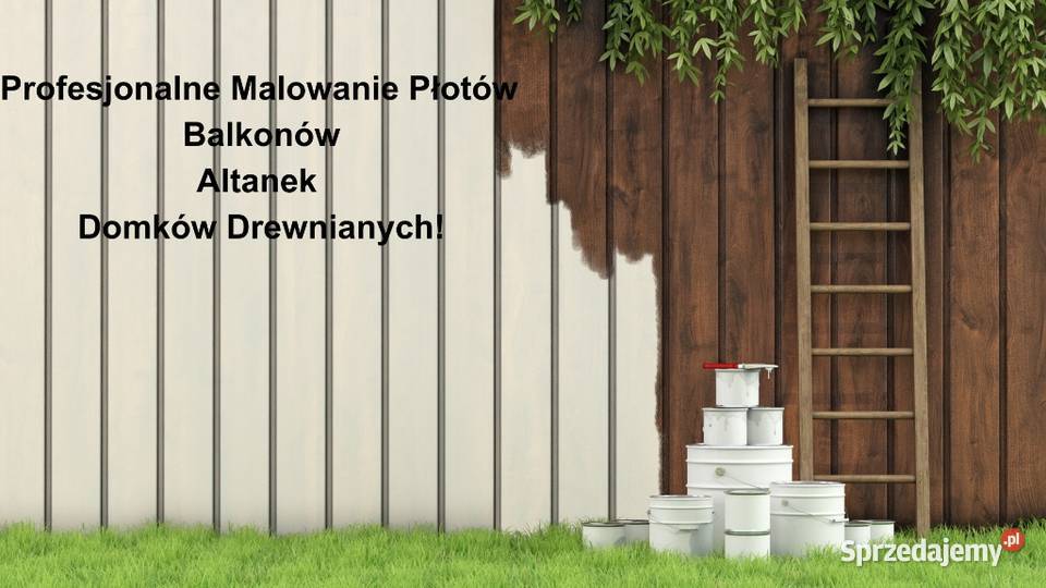 Profesjonalne Malowanie Płotów Balkonów i Domków Bielsko-Biała