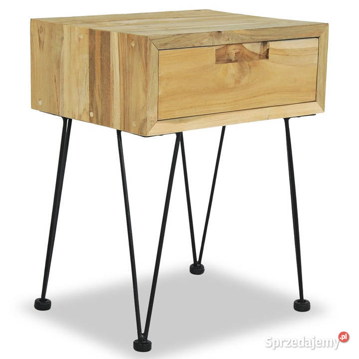 Szafka nocna 40 x 30 x 50 lite drewno tekowe Warszawa