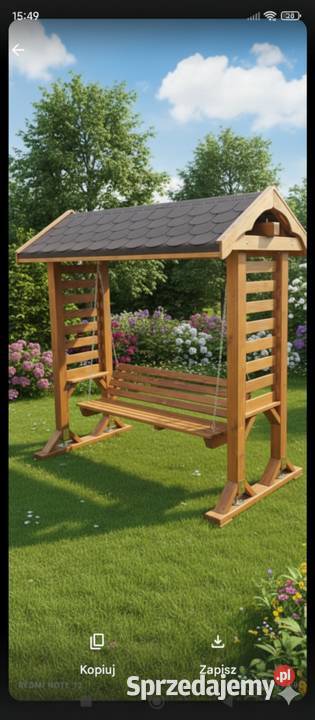 Huśtawka z daszkiem Jasło