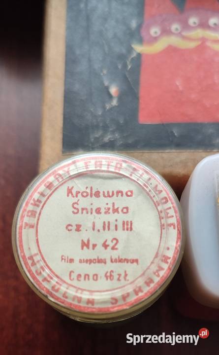 PRL bajki na kliszach rzutnik do klisz Białystok