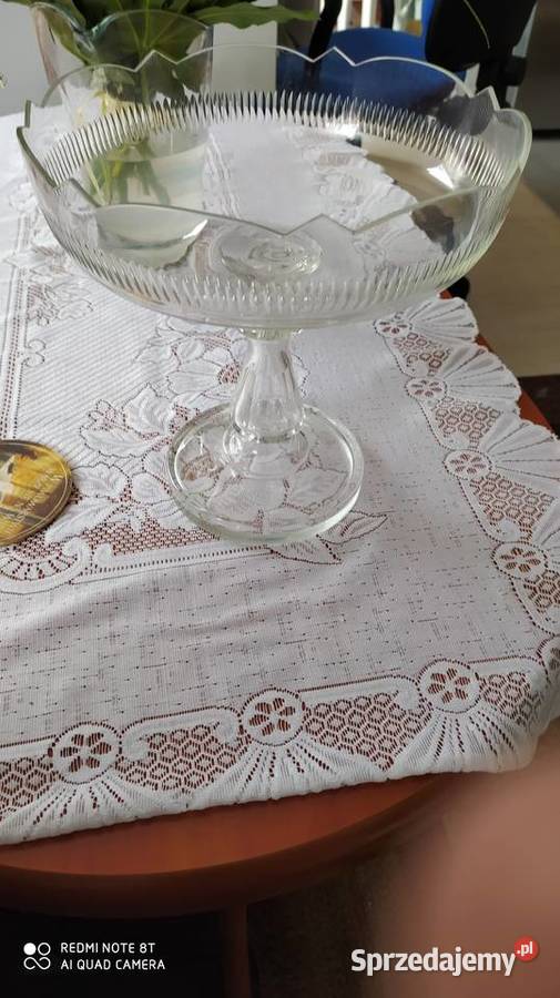 patera szkło antyk wielkopolskie