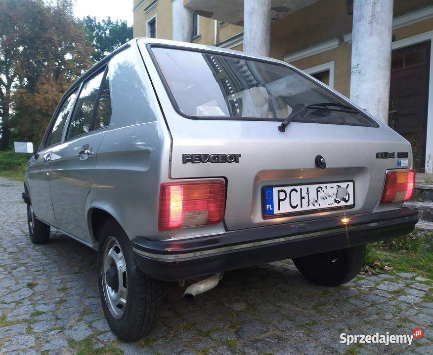 Peugeot 104 GL Piękny klasyk Chodzież