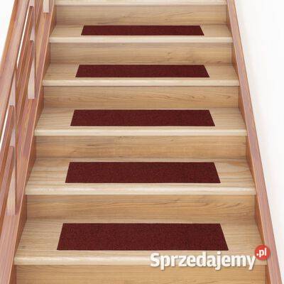 vidaXL Samoprzylepne nakładki na schody 15 76x20 Nakładki na schody