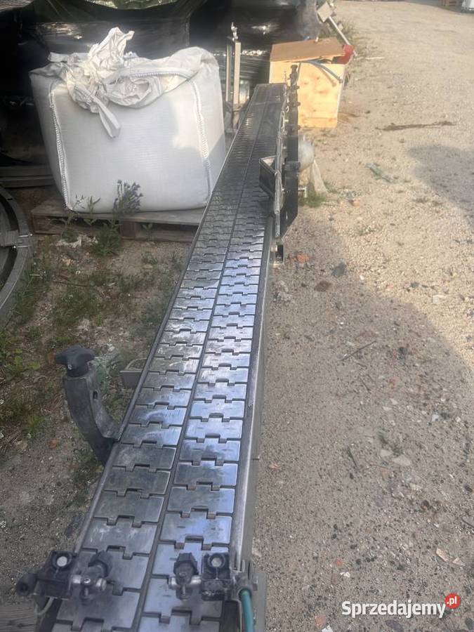 tasmy przenosniki taśmowe płytkowe metalowe Sława