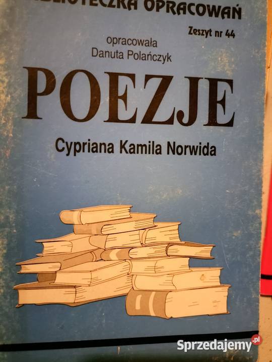 Poezja Norwida analizy literatury księgarnia Warszawa