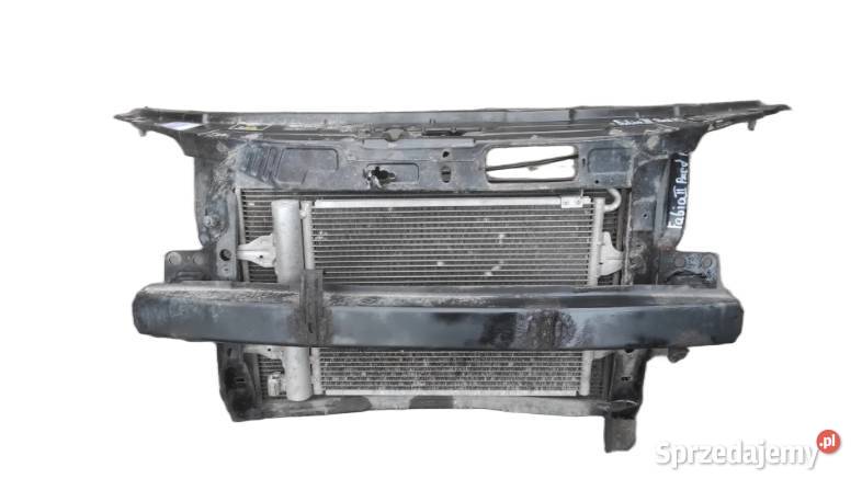 Pas przedni kompletny chłodnice Skoda Fabia II