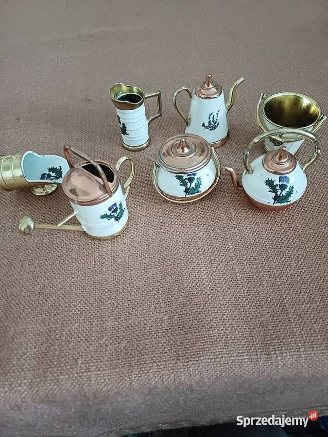 Miniaturowe naczynia czajniczki Gdynia