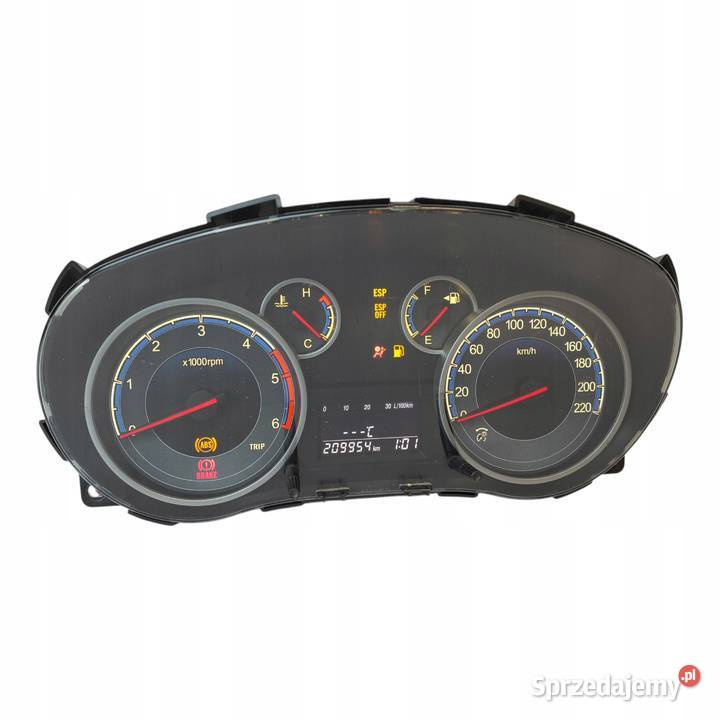 LICZNIK ZEGARY 3411055L50 Suzuki SX4 Sedici 20 osobowe lubelskie Chełm