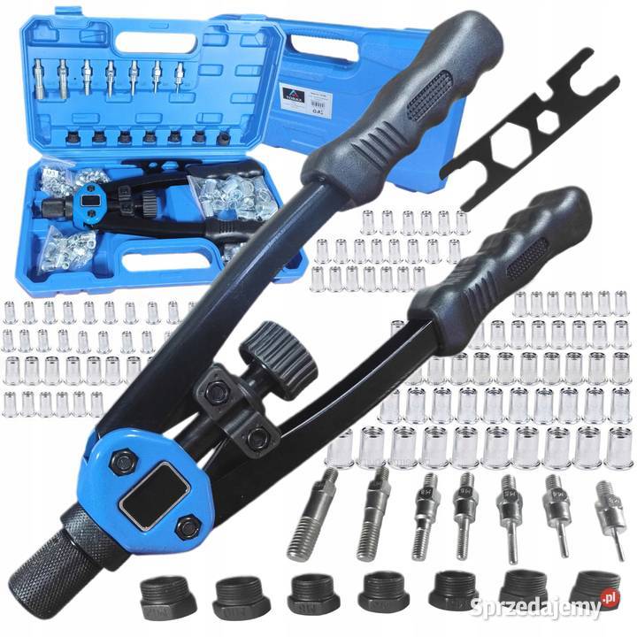 Nitownica ręczna do nitonakrętek M3M12 ZESTAW Mierzyn