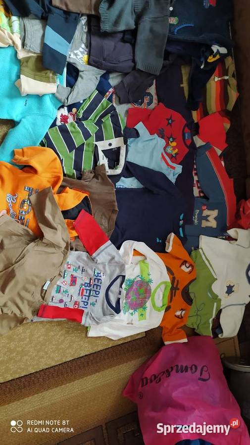 ubrania chłopięce odzież dziecięca paka 62 do 86