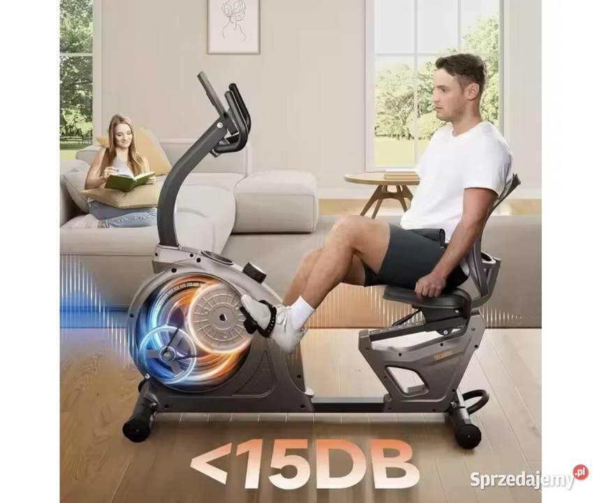 stabilny i wytrzymały rower magnetyczny do