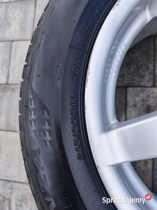 Koła Felgi Letnie 215 60 R17 Bridgestone Tuszyn