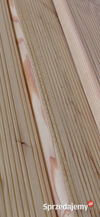 Deska tarasowa 25x145 modrzew europejski klasa Zielona Góra