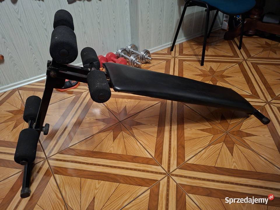 Ławeczka do ćwiczeń Sprzęt do ćwiczeń Ciechanów sprzedam