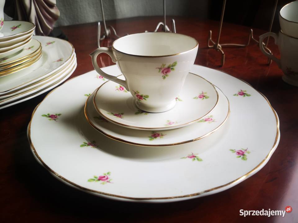 Filiżanka z talerzykiem deserowym i dużym Gdańsk