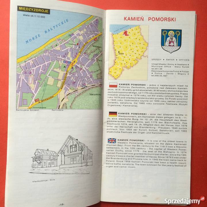 899 Informator Turystyczny Ziemia Szczecińska zachodniopomorskie Szczecin