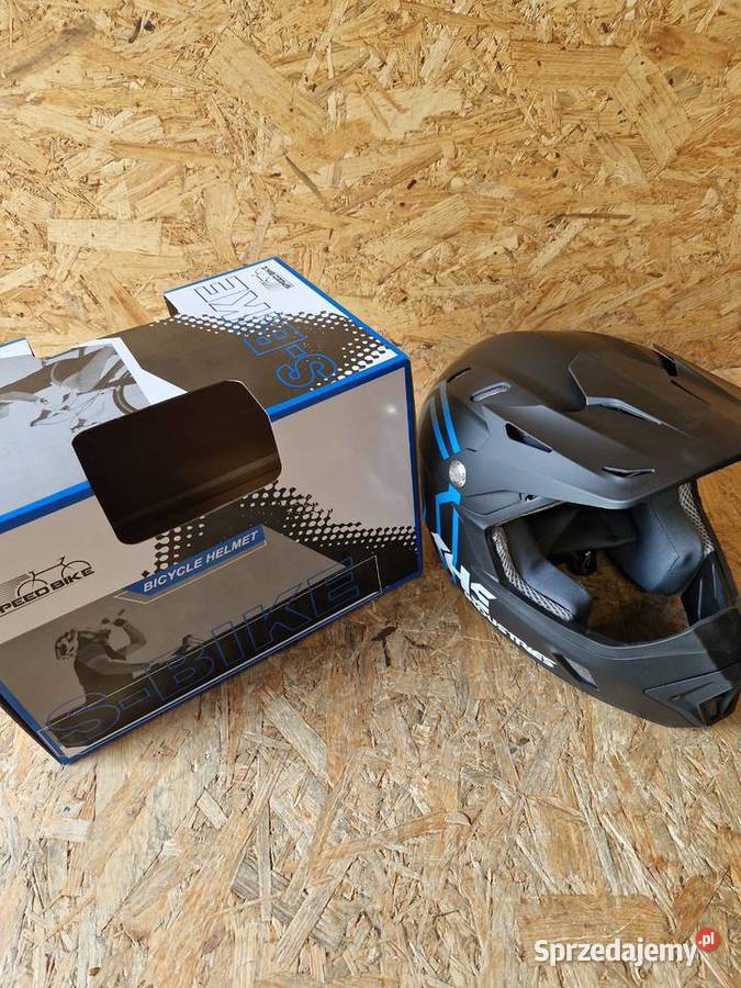Kask Full Face SBike 4S05 BlackBlue Model KA072 wielkopolskie Głogowa