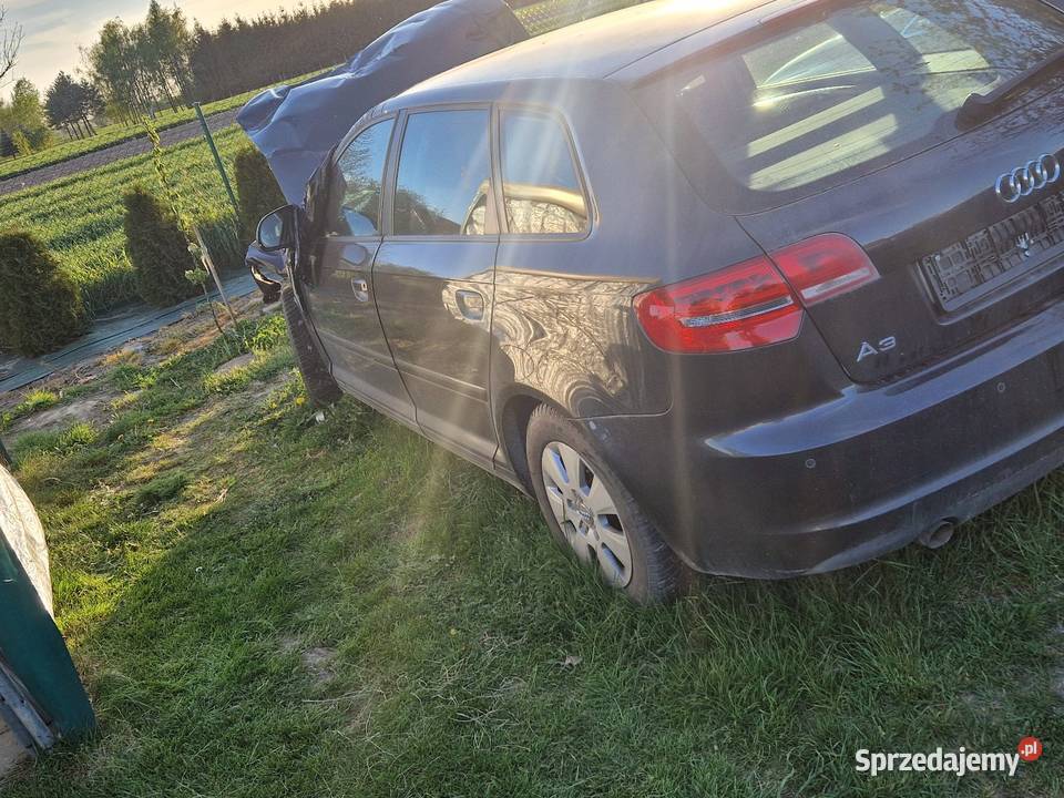 Sprzedam audi a3 16 tdi cayc uszkodzone elektryczne lusterka A3 lubelskie Zamość